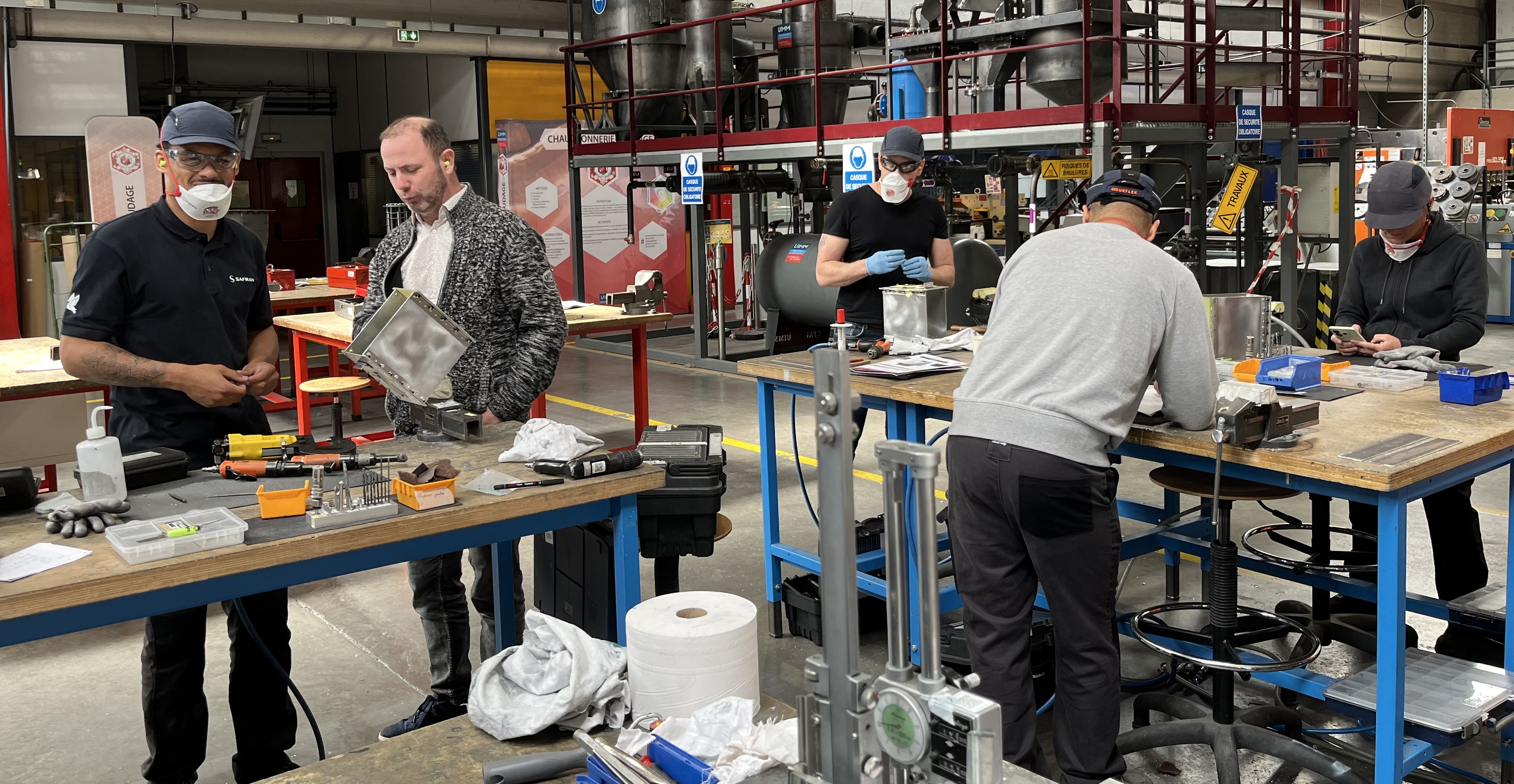 Malgré une baisse, des ajusteurs aéronautiques sortent de formation ce mois-ci !