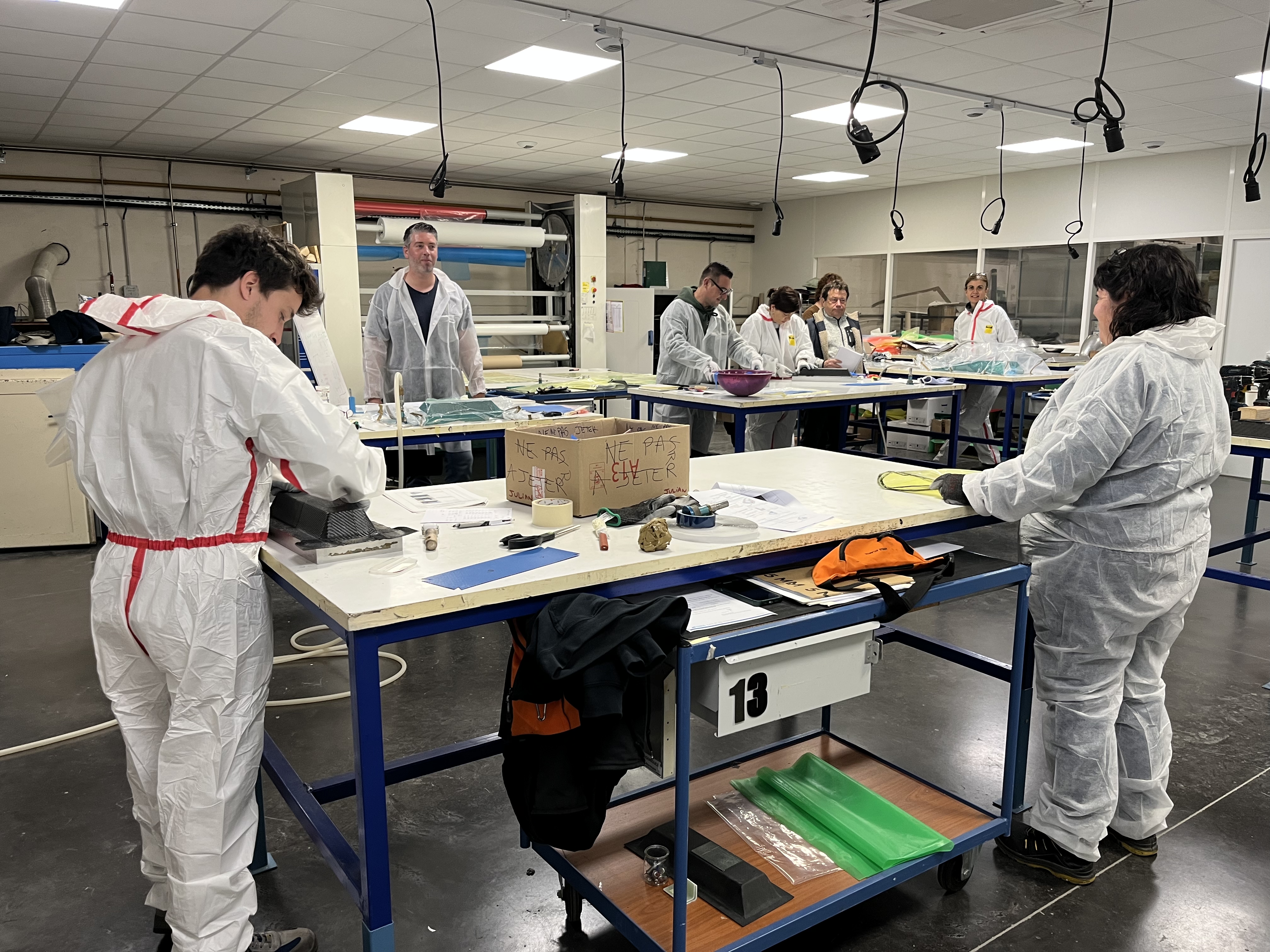 Des opérateurs matériaux composites HP formés à l'AFPA pour Airbus Atlantic Composite